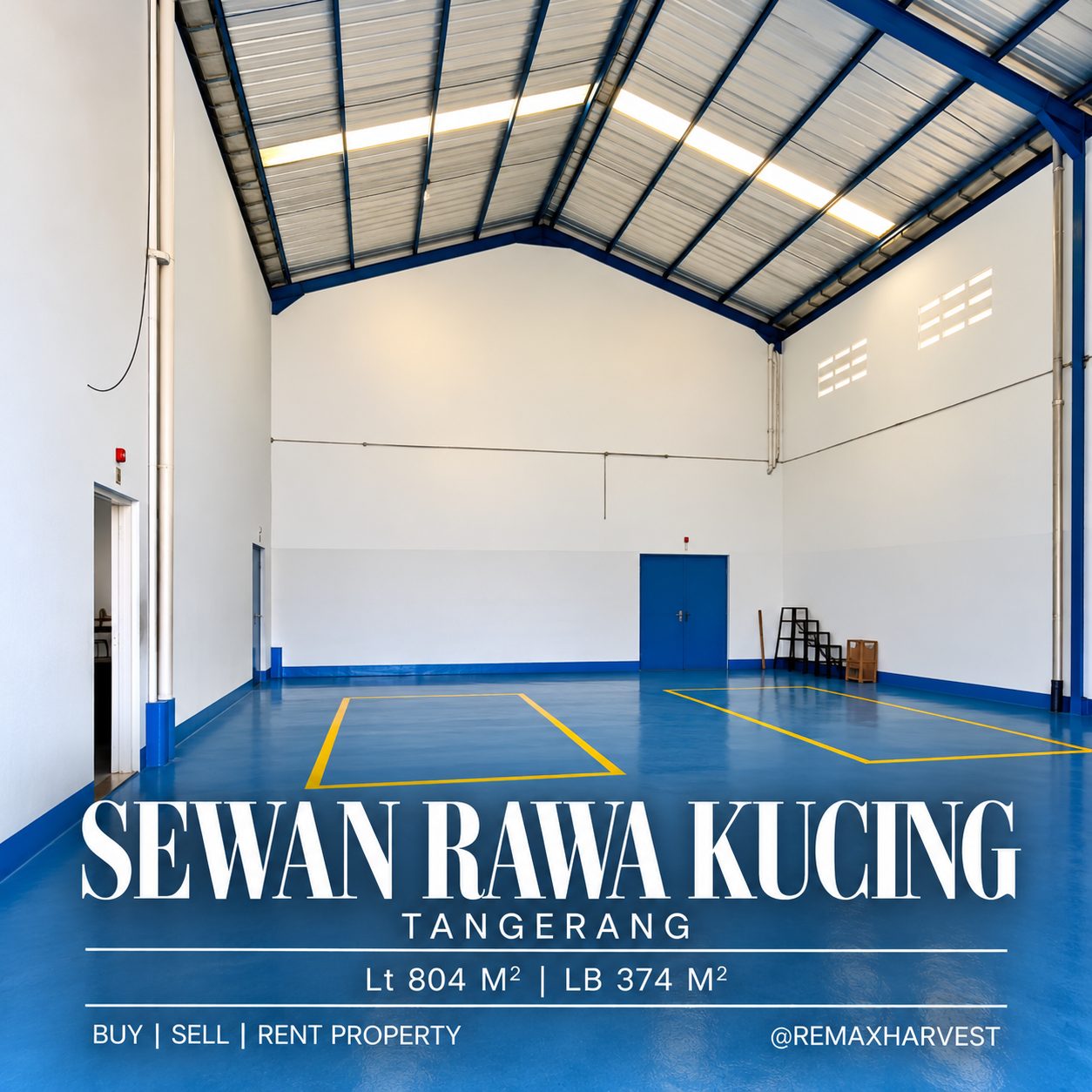 Gudang Siap Pakai di Sewan Rawa Kucing Tangerang