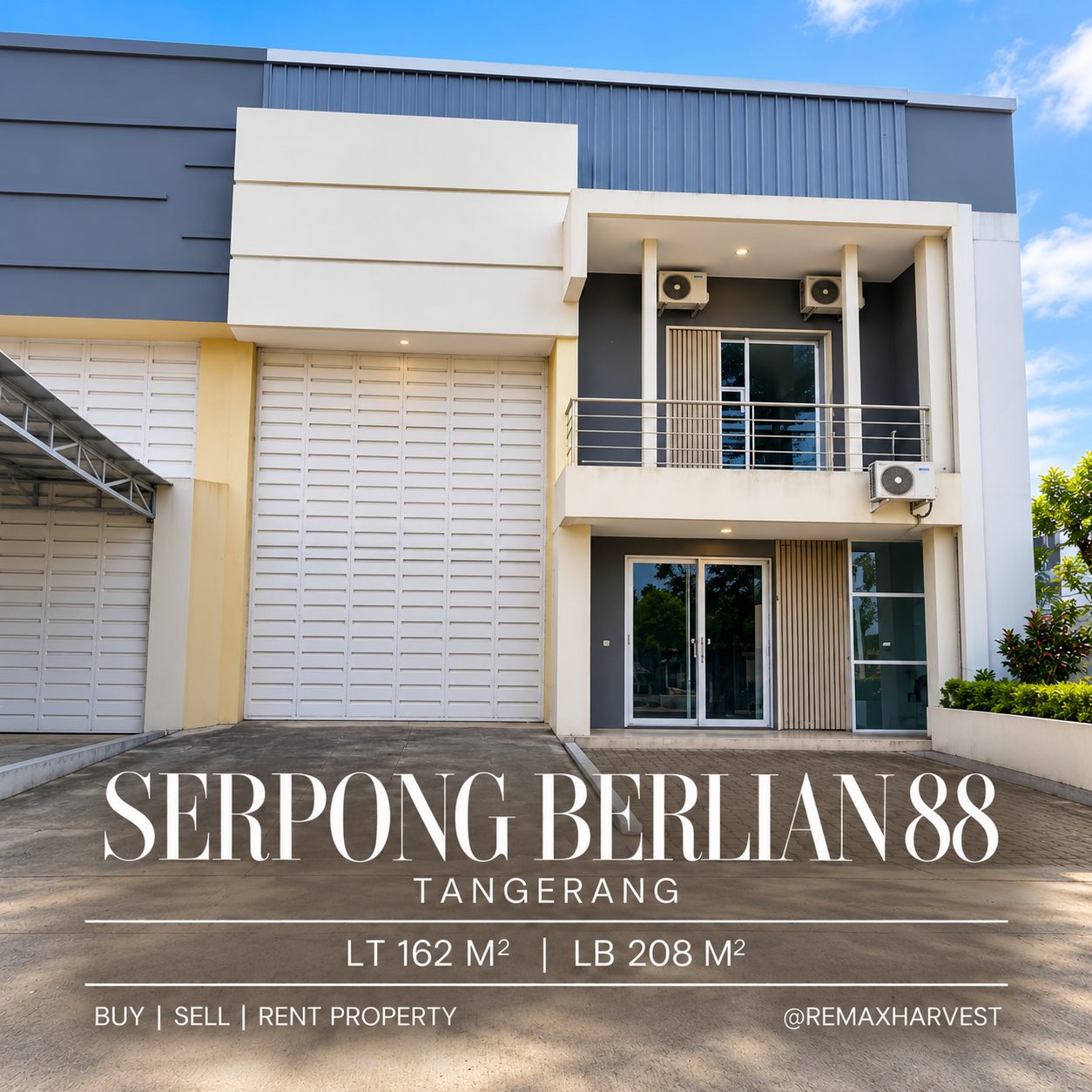 Gudang Siap Huni di Kawasan Pergudangan Serpong Berlian 88 Tangerang