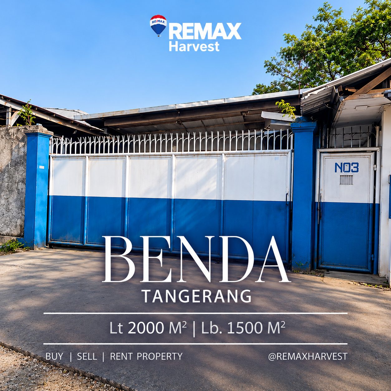 Gudang Siap Pakai Benda Tangerang
